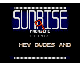 Sunrise Magazine 09 (1993, MSX2, Sunrise)