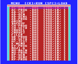 Game Programming Tool Exclusively for HB-F1XDJ (1988, MSX2+, Turbo-R, Sony, HAL Laboratory)