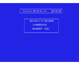 MCCA Info Disk 01 (1990, MSX2, MCCA)