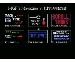 MGF Magazine #01 (1995, MSX2, MGF)
