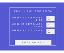 Puddles - Memory (1984, MSX, R&D Computer Co. Ltd)