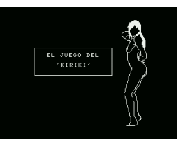 El Kiriki / Luna 3 / El Ahorcado (1985, MSX, Monser)