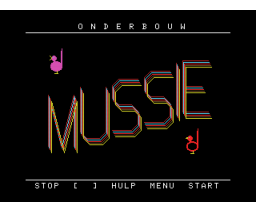 Onderbouw (1988, MSX2, Thijs Geerlings)