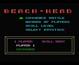 Beach-Head (1987, MSX, Access Software)
