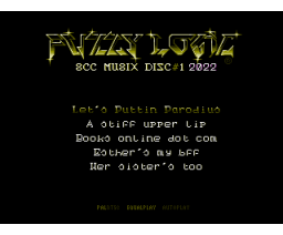 SCC Muzix Dizc 1.2022 (2022, MSX2, Fuzzy Logic)