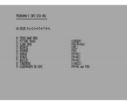 MCCA Info Disk 05 (1990, MSX2, MCCA)