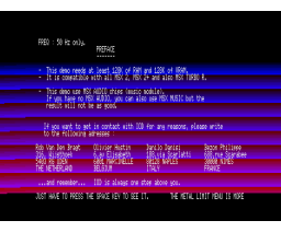 Metal Limit (1994, MSX2, IOD)