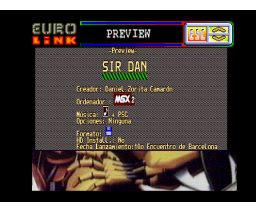 Eurolink 1 (1996, MSX2, MSX Men)