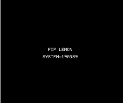 Pop Lemon (1989, MSX2, Champion Soft)