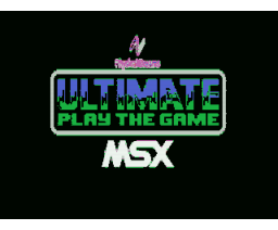 Ultimate Play the game (MSX, Physical Dreams)
