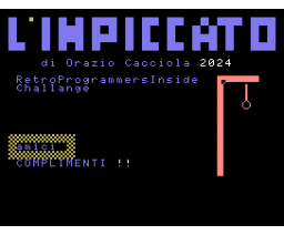 L'impiccato (MSX, Orazio Cacciola)