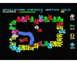 Wizard's Lair (1986, MSX, Bubble Bus)