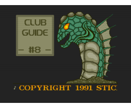 Clubguide Magazine 08 (1991, MSX2, GENIC)