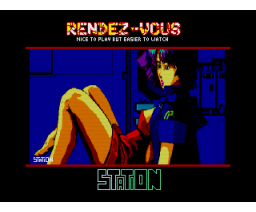 Demo Rendez-Vous (1990, MSX2, Station Group)