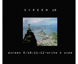 Screen 8/10/11/12 - Write & Wipe (1992, MSX2, MSX2+, A.Steiner)