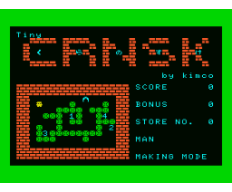 Tiny CRNSK (1985, MSX, kimco)