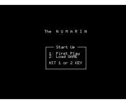 Numarin - The Private Detective (1988, MSX2, A.R.E. SYSTEM)