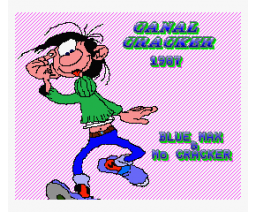 Canal Cracker (1987, MSX2, Blue Max)