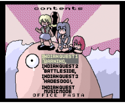 Indian Quest 1-2-3' (1993, MSX2, Office Pasta)