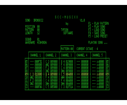 SCC-Musixx (1991, MSX2, Tyfoon Software)