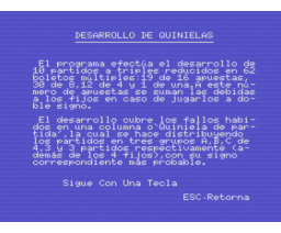 Quiniela Fútbolistica 1X2 (MSX, SERMA)