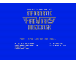 Fireworks Music Disk 2 (1993, MSX2, Fireworks)