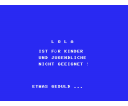 Lola (1989, MSX2, WR)