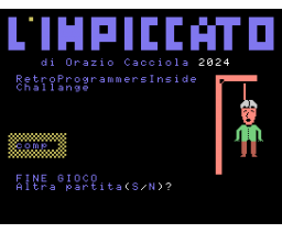 L'impiccato (MSX, Orazio Cacciola)