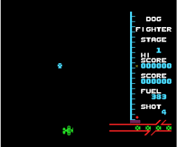 Zero Fighter (1984, MSX, Hudson Soft)