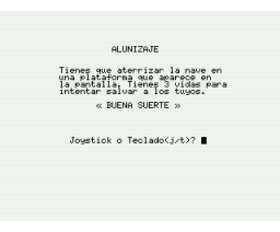 El Kiriki / Luna 3 / El Ahorcado (1985, MSX, Monser)