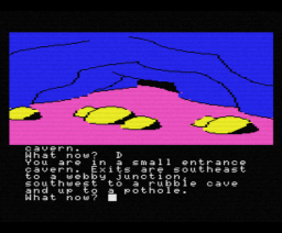 Red Moon (1985, MSX, Level 9 Computing)