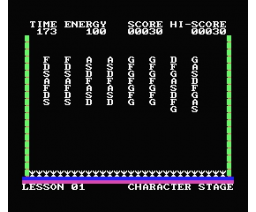 Typing Vader (1984, MSX, Policy)