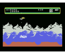 Moon Patrol (1984, MSX, IREM)