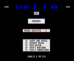 Delta's Picture Puzzle Collection 1 (1994, MSX2, Delta Soft)