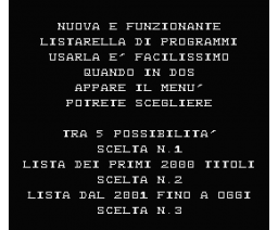 MSX Program List (1995, MSX2, Freesoft Club)