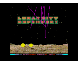 Lunar City Defender I (1994, MSX2, Satico)