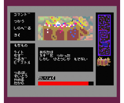 Secret Treasure in the Undersea Cavern (1987, MSX, kimco)