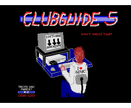 Clubguide Magazine 05 (1990, MSX2, GENIC)