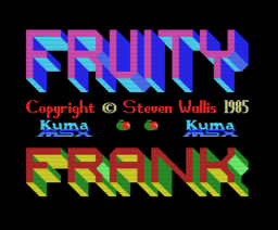 Fruity Frank (1985, MSX, Steven Wallis)