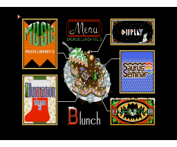 Saurus Lunch 3 (1991, MSX2, Co-Deuz Computer)