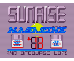 Sunrise Magazine 13 (1994, MSX2, Sunrise)