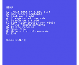 Turbobase (1986, MSX, Robtek Software)