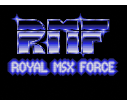 RMF Megademo I - Royal Art (1992, MSX2, Royal MSX Force)