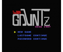 The Iron Gauntz (1987, MSX, Oops)
