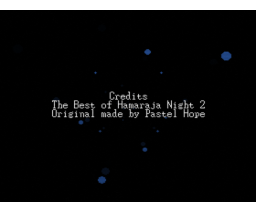 The Best of Hamaraja Night (MSX2) (2001, MSX2, Pastel Hope)