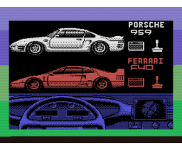 Test Drive II - The Duel (1989, MSX, Accolade)