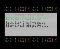 Dungeon Adventure (1984, MSX, Level 9 Computing)