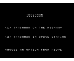 Trashman (1985, MSX, PSS)