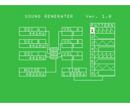 Sanpata Tools (1984, MSX, Coral Corporation)