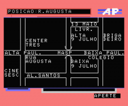 Avenida Paulista (1986, MSX, Sysout)